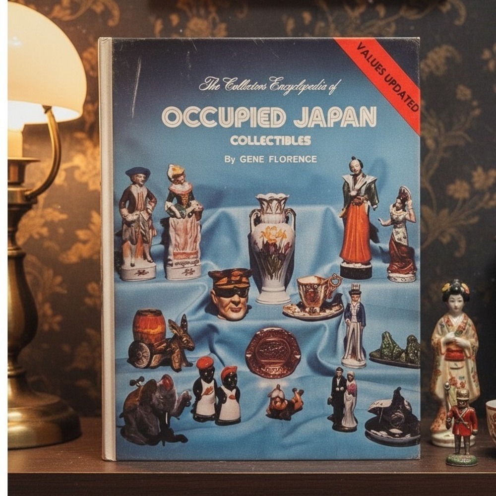 Occupied Japan Collectibles Encyclopedia Gene Florence 1976 Hardcover Guide